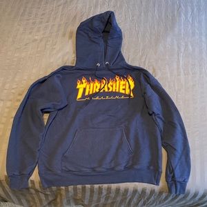 Thrasher Magazine Flames Hoodie. Size M